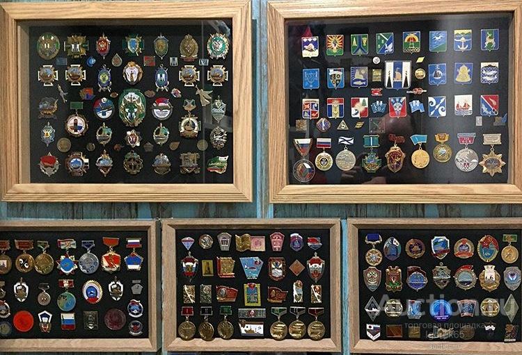 Коллекция значков Сахалина. Много RAR.