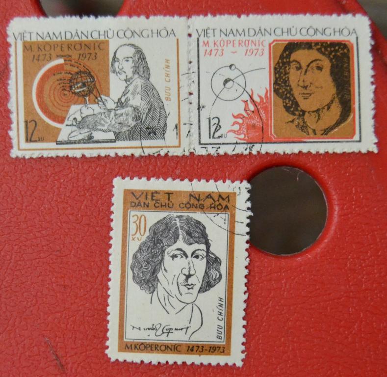 Вьетнам Северный 1973 г.   500 лет Николаю Копернику СТО
