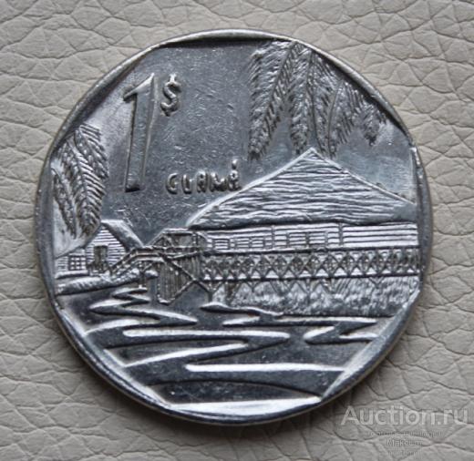 Куба . 1 песо 1998 г