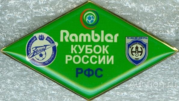 ФУТБОЛ. КУБОК РОССИИ. ЗЕНИТ - ФК НИЖНИЙ НОВГОРОД (БВ)