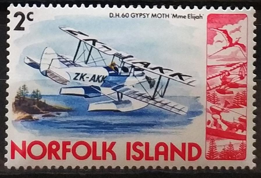 Норфолк 2с самолёт Джипси Мот D.H.60 MUH