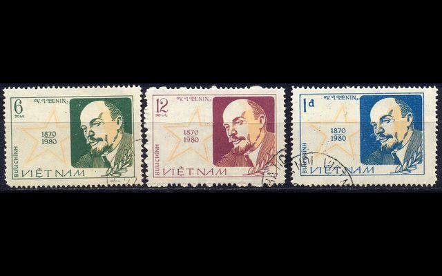 Вьетнам 1980 Mi 1090-92 Ленин Used 008/845