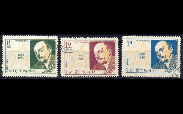 Вьетнам 1980 Mi 1090-92 Ленин Used 008/846