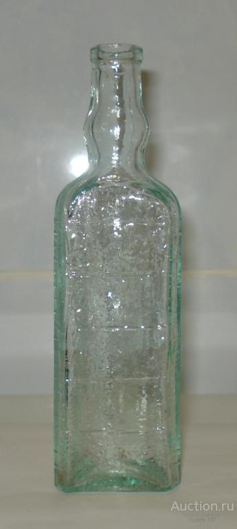 Бутылка из под уксуса. Трёхгранная. СССР