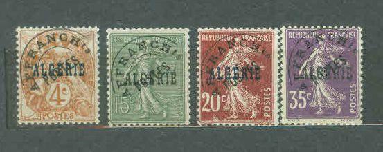 1924. Алжир. НАДПЕЧАТКА. ПРЕДОПЛАТА. 230320Е3
