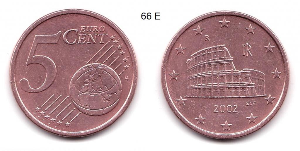 5 евроцентов. Италия. 2002 год.