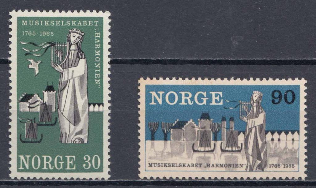 Норвегия, 1965, Музыка, Филармоническое общество, п/с
