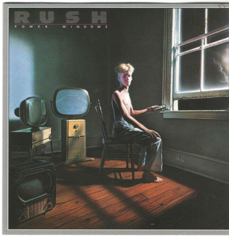 "Rush" 1985 "Power Windows" (made in Europe) (cd)