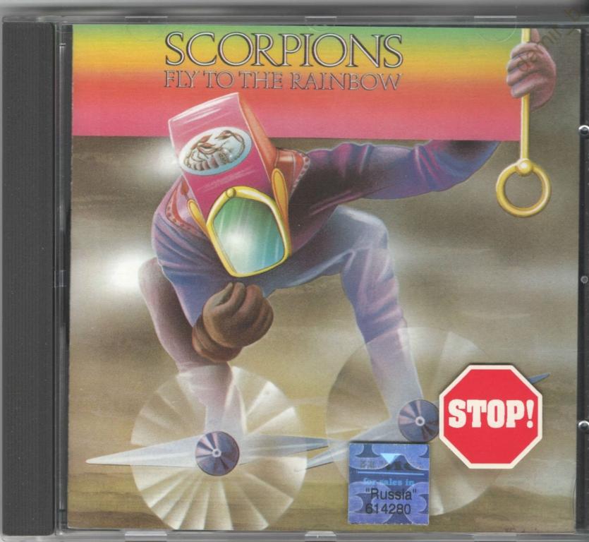 "Scorpions" 1983 "Fly to the Rainbow" (made in Europe) (cd)