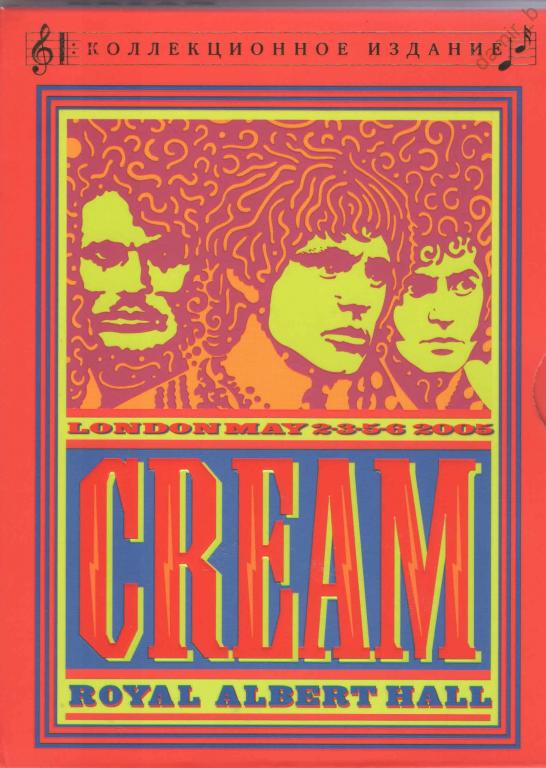 "Cream" - Royal Albert Hall, London may 2005 (Коллекционное издание) (DVD9+DVD-r)