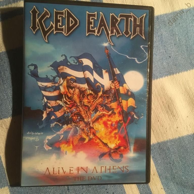 "Iced Earth" 2007 Alive in Athens (dvd)