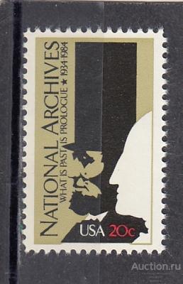 USA  США   Национальные архивы 1984  Сост**