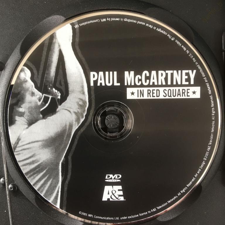 Paul McCartney 2005  "In Red Square" (dvd9)