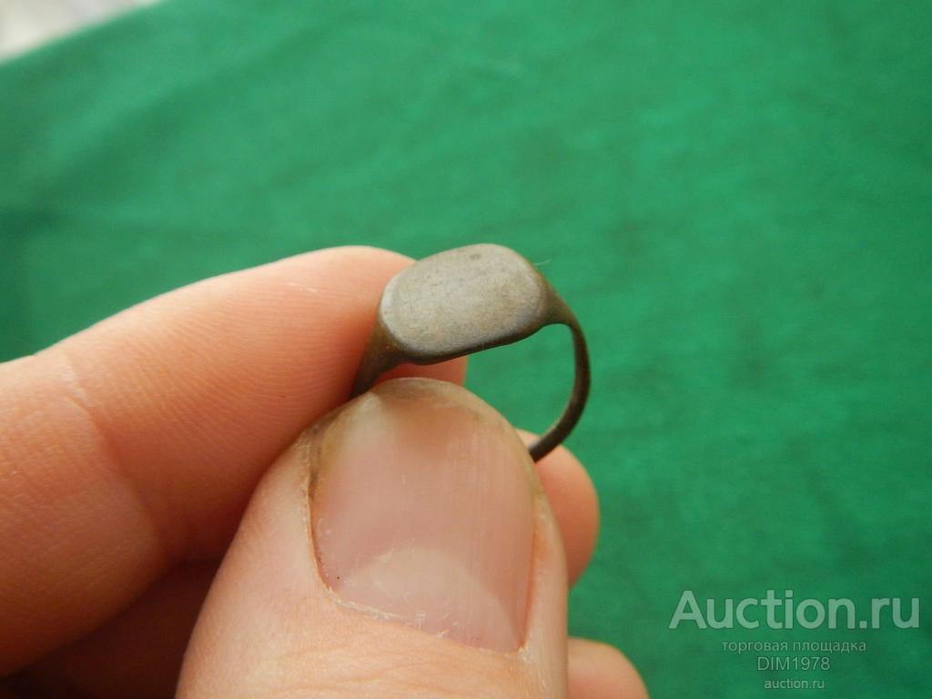 ПЕРСТЕНЬ ДРЕВНИЙ НАЧАЛО 18 ВЕКА. 