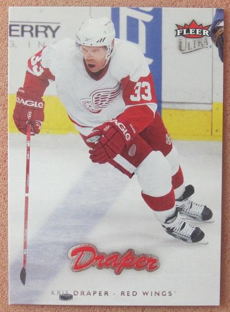 НХЛ Крис Драпер Детройт Ред Уингз № 74