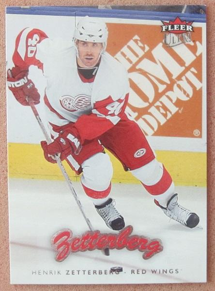 НХЛ Хенрик Зеттерберг Детройт Ред Уингз № 70