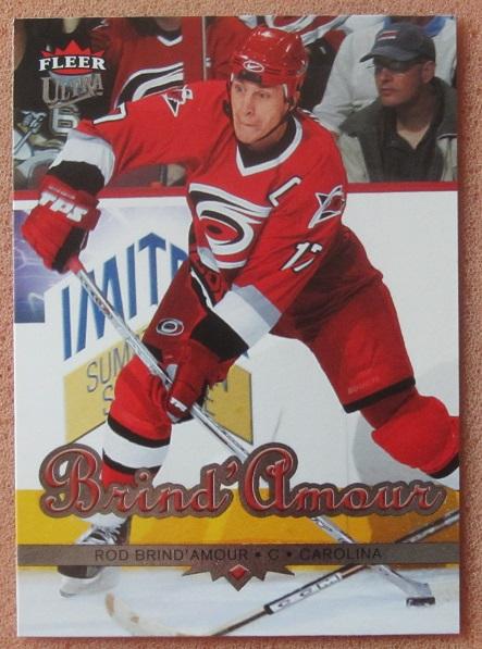 НХЛ Род Бриндамор Каролина Харрикейнз № 46