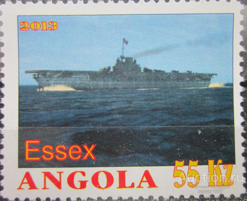 Ангола 2013 - USS Essex - авианосец ВМС США