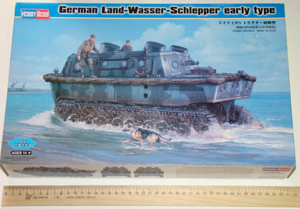 Транспортный тягач-амфибия Land Wasser Schlepper. 1/35