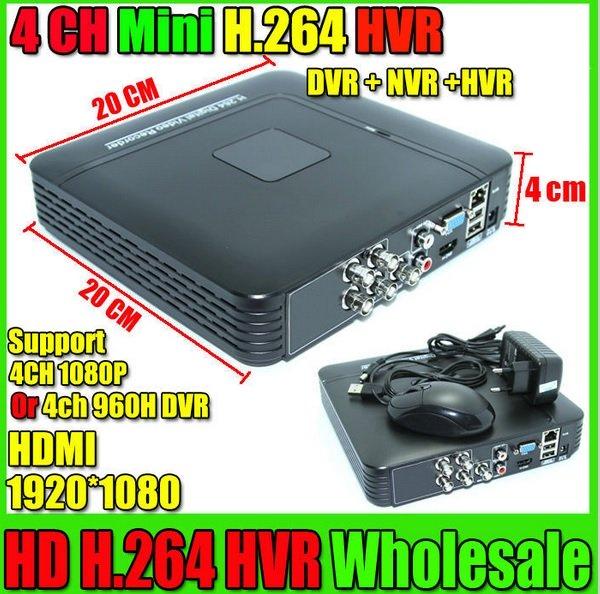 ВИДЕОНАБЛЮДЕНИЕ ВИДЕОРЕГИСТРАТОР DVR 4 канала CCTV просмотр через интернет 