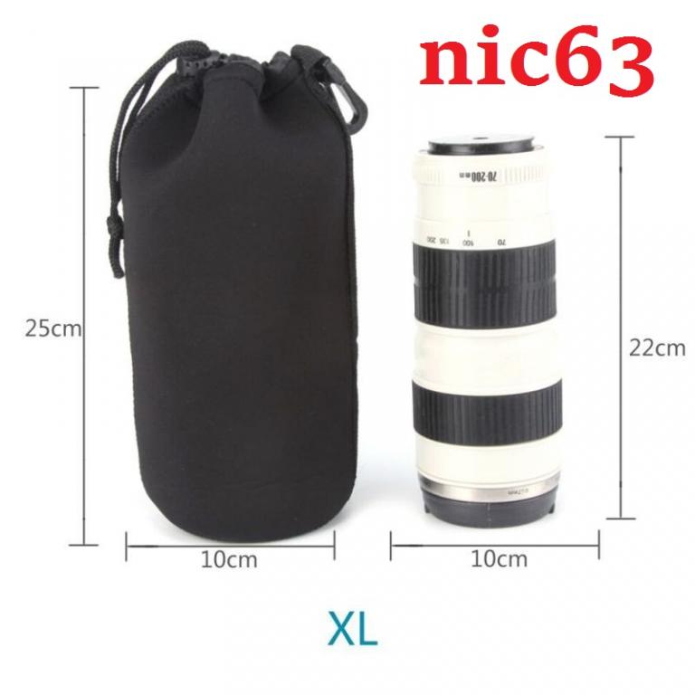 Мягкий чехол размер XL протектор для объективов Canon Nikon Sony 