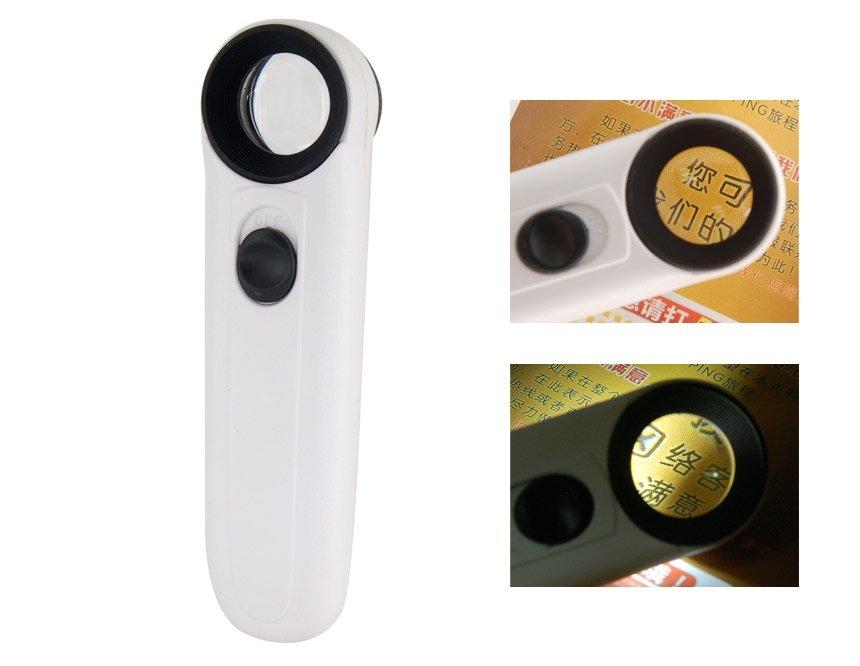 Ручная лупа с подсветкой 11W 