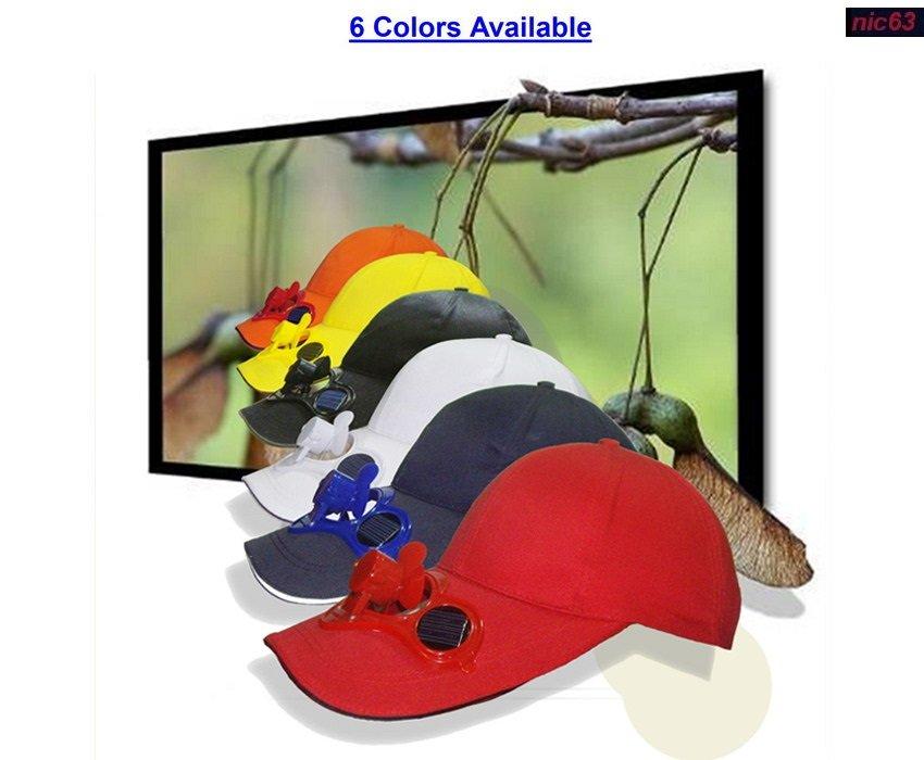 БЕЙСБОЛКА КЕПКА с ВЕНТИЛЯТОРОМ РАБОТА от СОЛНЦА 