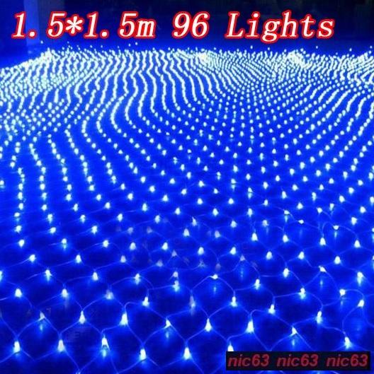 96 LED 1,5 х 1,5  метра СВЕТОДИОДНАЯ ГИРЛЯНДА прог 