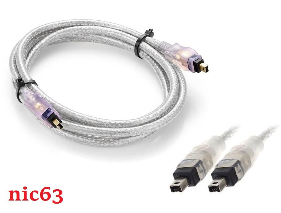 4х контактный Firewire IEEE 1394 iLink DV кабель 