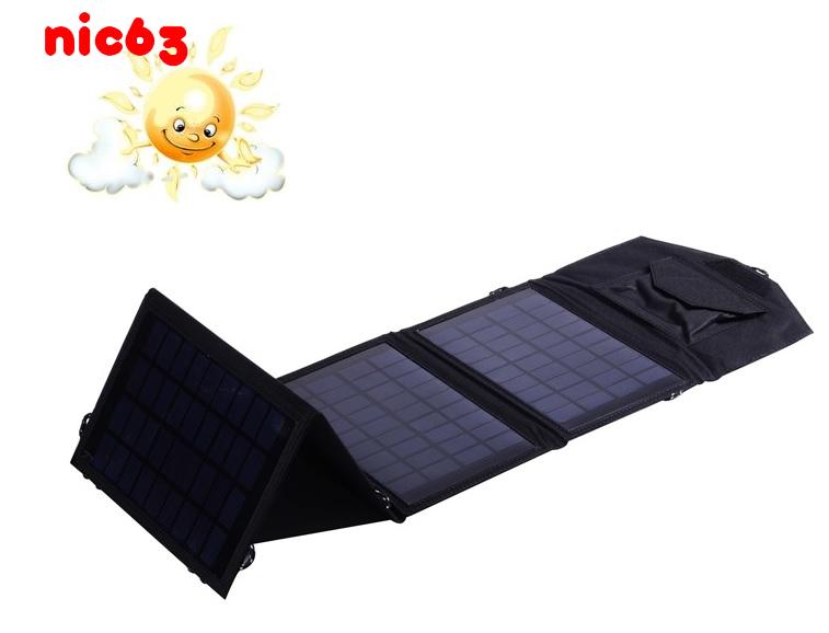 14W СОЛНЕЧНАЯ ЗАРЯДКА ПАНЕЛЬ БАТАРЕЯ походная 