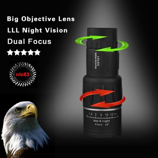 МОНОКУЛЯР АНТИБЛИКОВЫЙ ВЫСОКОЙ ЧЕТКОСТИ 16 x 52 