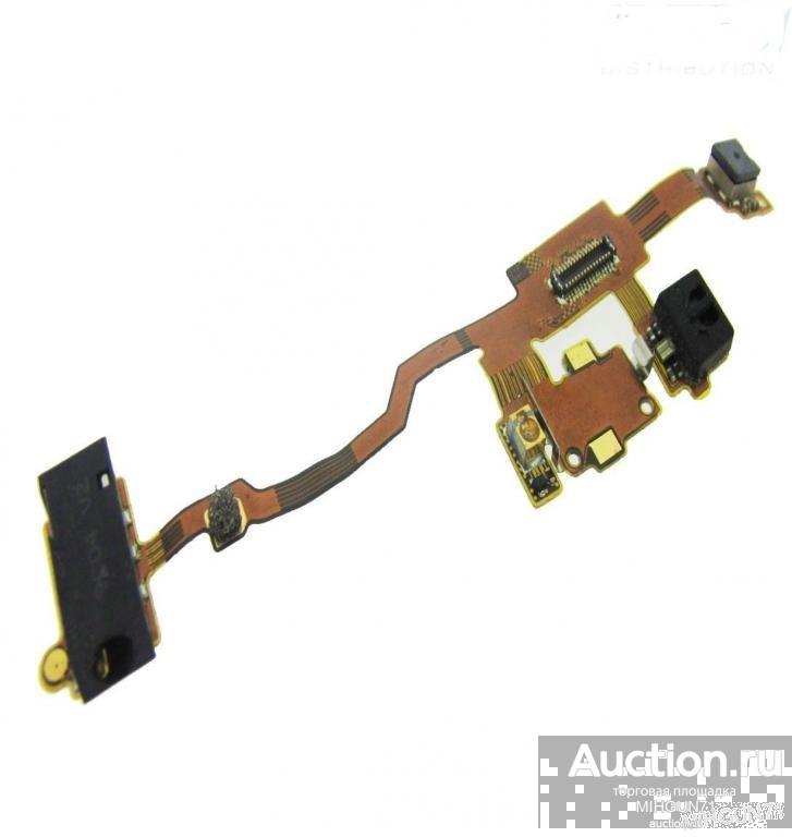 Оригинальный шлейф с микрофоном и разъём NOKIA X6