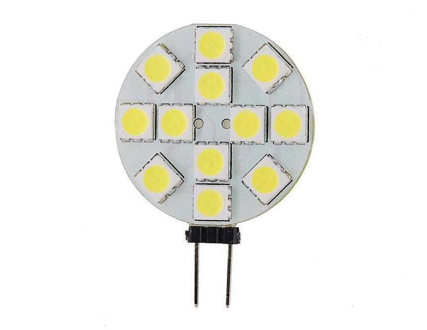LED лампа 12V 12 SMD LED G4 74X 