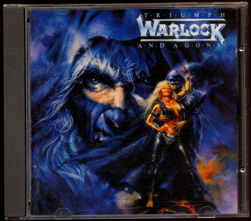 WARLOCK ‎– Triumph And Agony 1987 MADE IN FRANCE BY PMDC (лот В)