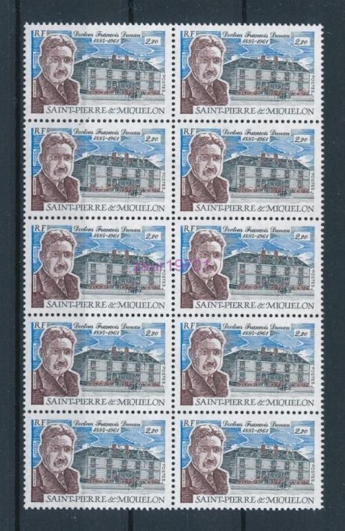 Сен-Пьер и Микелон St P Miquelon 1987 Франсуа Дюнан
