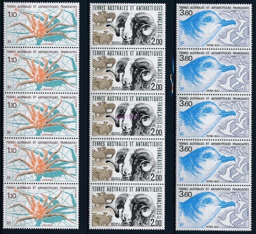 TAAF 1989 Французская Антарктика ФАУНА