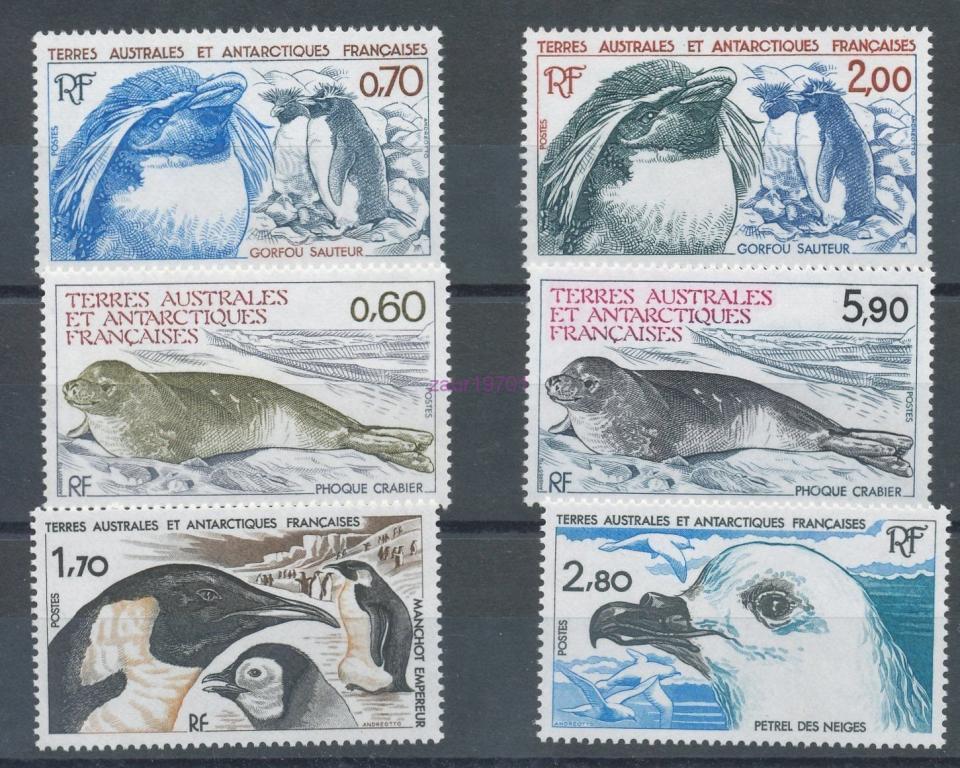 TAAF 1984-85 Французская Антарктика  ФАУНА