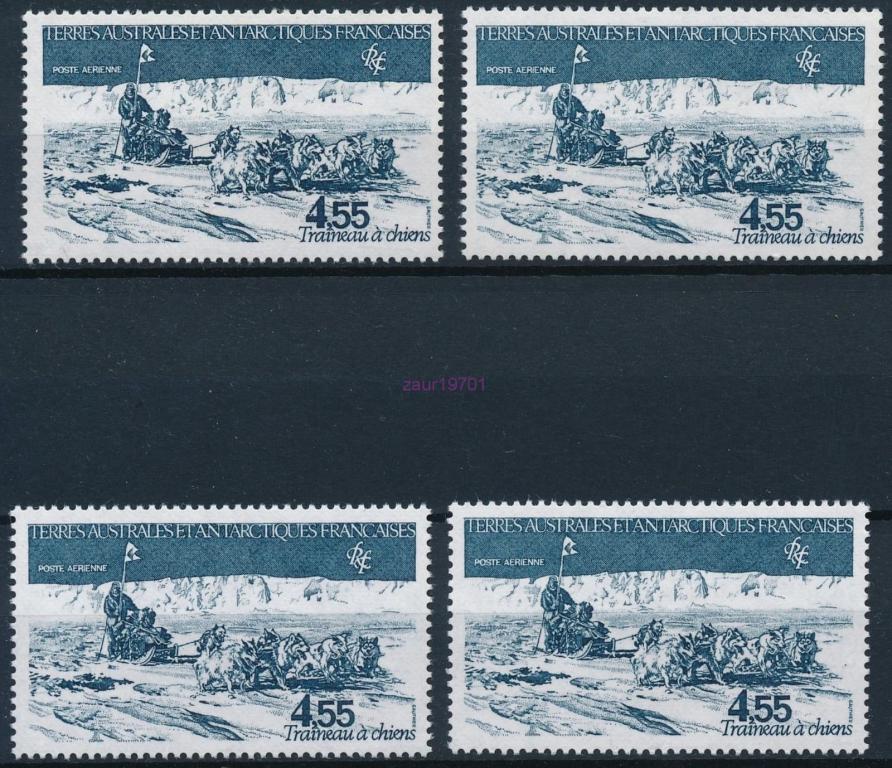 TAAF 1982 Французская Антарктика АВИАПОЧТА
