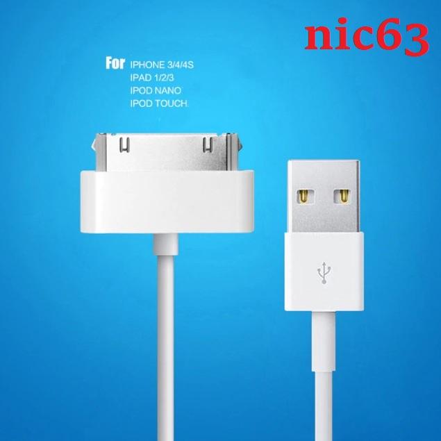 USB дата кабель для iPhone 4 4S iPod Nano iPad 2 3 iPhone 