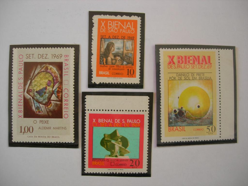 Бразилия 1969 биеннале - живопись и др.   MNH
