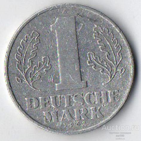 1 марка 1962  ГДР