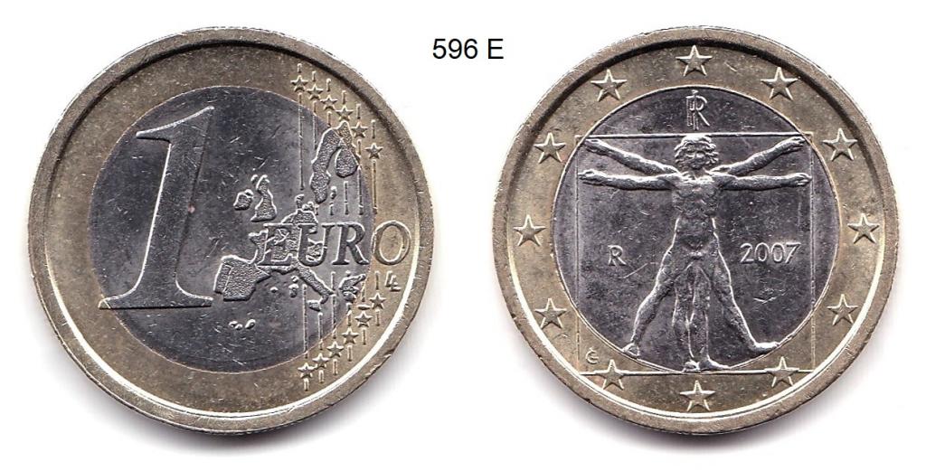1 евро. Италия. 2007 год.