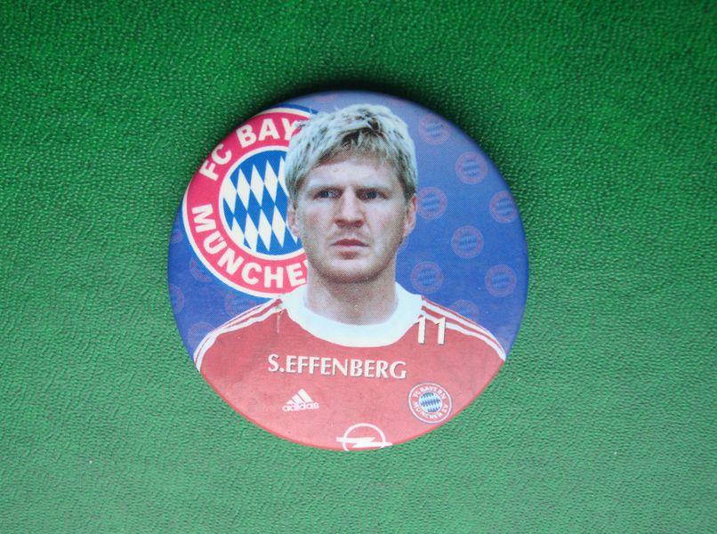 Кооперативный Футбольный значёк - S.Effenberg 11.