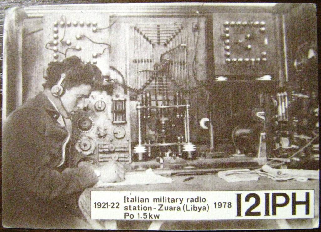 К22-793 QSL КАРТОЧКА РАДИООБМЕНА ИТАЛИЯ 1983