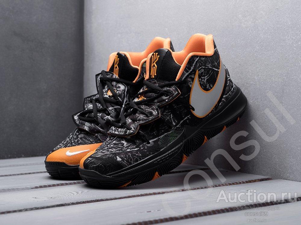 Кроссовки Nike Kyrie 5, Черные, Демисезон, р-р 41-45. Бесплатная доставка !!!