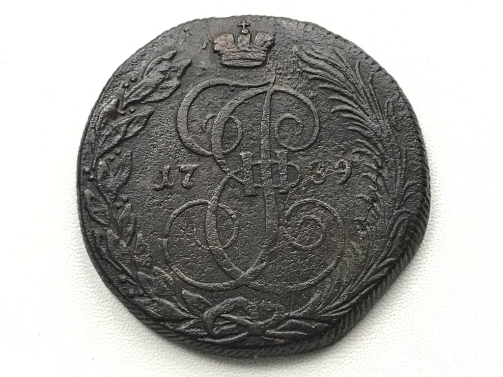 5 копеек 1789 год (КМ) ХОРОШИЙ СОХРАН !!!