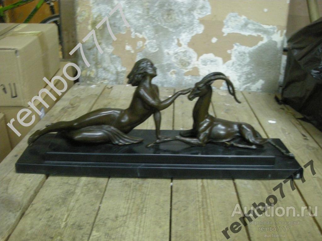 девушка.ню. эротика.бронза .европа.40см .баран 