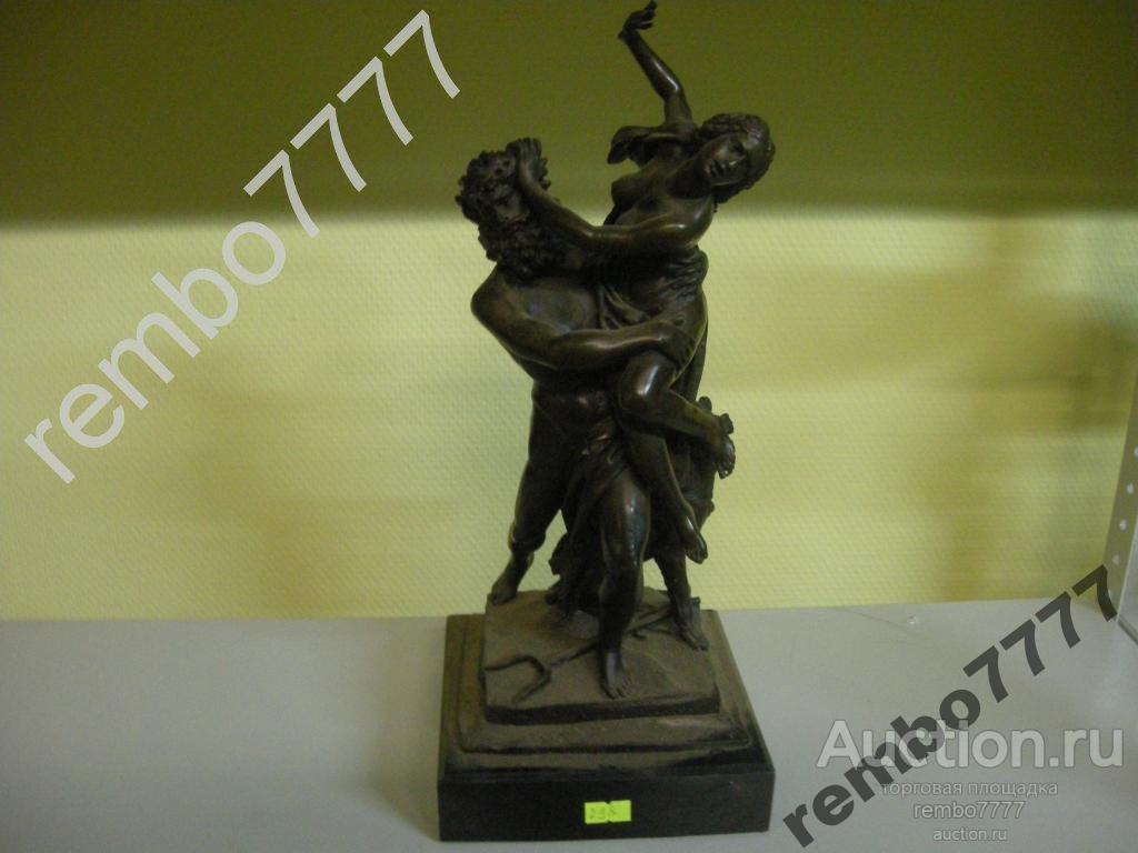 бог.богиня .похищение.прозерпины .бронза.европа.55см
