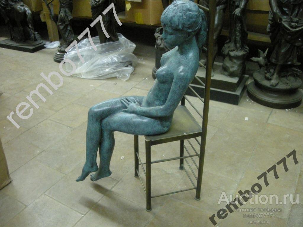 девушка .большая.бронза .европа.70 см.ню.эротика.эрос 