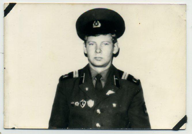 Советская Армия Танкист сержант ГДР ГСВГ 7,5 х 10,5 см